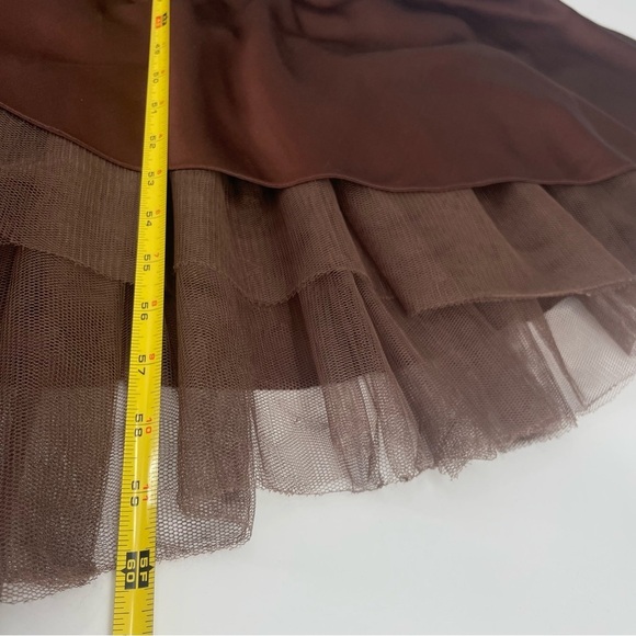 Ralph Lauren Collection Vintage Silk Gown Dress Embroidered Maxi 90s Slip Formal - Picture 4 of 15